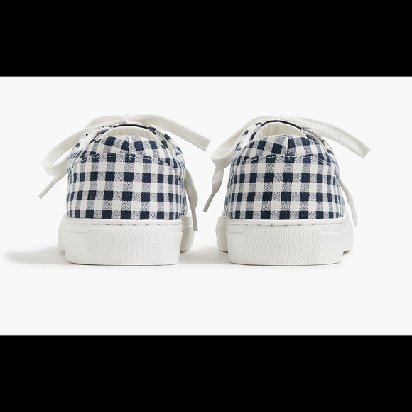J.Crew checkered sneakers. Size 7 brand new - Picture 4 of 5